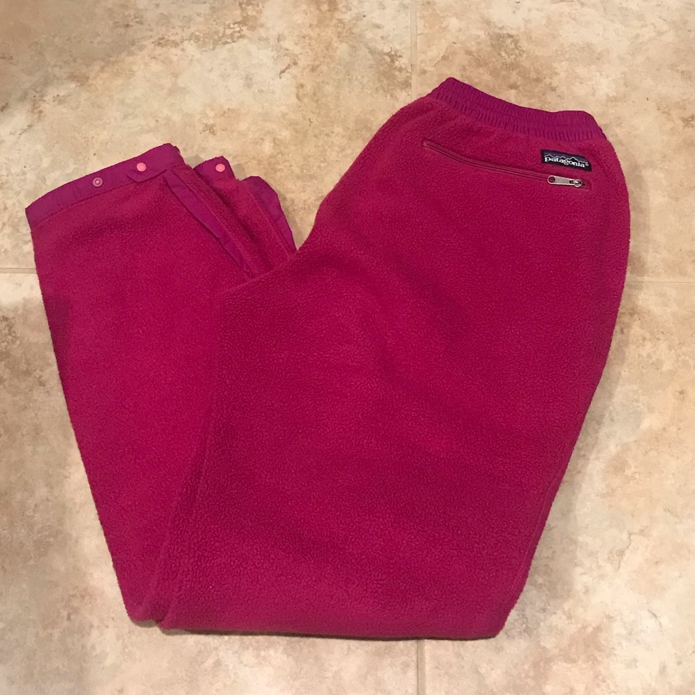 Vintage Patagonia Heavyweight Fleece Pants Women’s